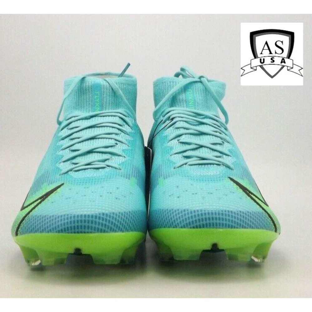 NIKE MERCURIAL SUPERFLY 8 ELITE FG CV0958 403 SOCCER CLEATS Men's Size 13 - Picture 5 of 13